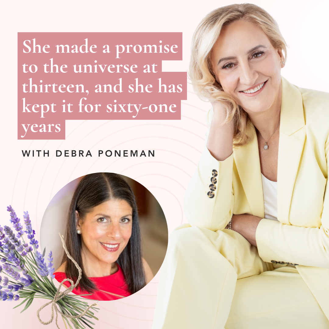 Debra Poneman, founder of Yes to Success, in conversation on The Sincerely Show.